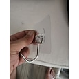 5pcs grandes ganchos adesivos à prova d'água e à prova de ferrugem ganchos de parede para pendurar toalha de metal resistente e ganchos de casacos