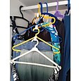 100 peças de ganchos conectores para cabides economizadores de espaço, ganchos mágicos para cabides, ganchos de conexão em cascata resistentes, clipes extensores para cabides de roupas para armário organizador