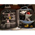 elektronik organizer, rejse universal kabel organizer taske, vandtæt elektronisk tilbehør opbevaring etui, oplader, telefon, usb, sd kort, harddiske, power bank, ledninger 9,45*7,09*3,94 tommer