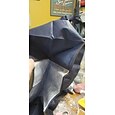 大型収納バッグオーガナイザー、ベッド下収納、強化ハンドル付き、寝具、掛け布団、衣類、クローゼット用収納容器、透明窓、丈夫なジッパー付き。