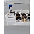 Caixa de armazenamento de maquiagem gaveta caixa de armazenamento de cosméticos cômoda de mesa recipiente organizador de joias batom rack de armazenamento de cosméticos grande capacidade