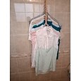 2 stks kleding kleerhanger organisator multi-poort ondersteuning droogrekken plastic sjaal cabide opbergrek hangers