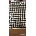 1pc bolsa de armazenamento de roupas, bolsa de armazenamento de tecido dobrável padrão houndstooth, bolsa de armazenamento de colcha de algodão à prova d'água à prova d'água de grande capacidade,