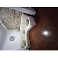 Capas de sofá reclináveis em forma de l, capas de sofá de canto cor de vinho, capas de sofá elásticas de veludo para sofá reclinável, macias e laváveis (capa de 4 encostos)&amp;capa de assento, 1