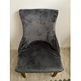 stretch matstolsöverdrag fåtöljöverdrag återanvändbar wingback sidostol vinröd sammetsöverdrag accent stolsöverdrag för matsal bankett heminredning