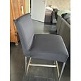 stretch eetkamerstoelhoes bordeauxrood duurzame huisdier-krasbestendige hoes voor verbeterde bescherming en comfort verwijderbare meubelstoelzittinghoes