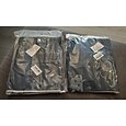 Organisateur de sac de rangement pour vêtements de grande capacité avec poignée renforcée, adapté aux couvertures, literie, pliable avec fermeture à glissière robuste, fenêtre transparente