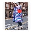 1 peça grande bolsa organizadora para roupas embaixo da cama com alça reforçada, recipientes para guardar roupas de cama, edredons, roupas, armário, janela transparente, zíperes resistentes