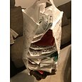 caixa de armazenamento de calças, organizador de roupas dobrável, caixa de acabamento de roupas de guarda-roupa, caixa de classificação dividida para jeans, caixa de armazenamento de roupas de gaveta