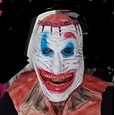 Halloween-Doppelmaske mit Blut, Joker-Totenkopf, gruselige, realistische Halloween-Maske für Erwachsene, Halloween-Kostüm für Herren, furchteinflößende, lustige Horror-Totenkopf-Maske