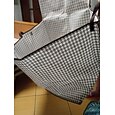1 borsa porta abiti, borsa portaoggetti pieghevole in tessuto con motivo pied de poule, borsa portaoggetti trapunta in cotone impermeabile a prova di umidità di grande capacità, organizzazione e