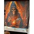 Halloween décorations tapisserie jack o lanterne citrouille décor mur art grande tapisserie suspendue décor mural photographie toile de fond couverture rideau maison chambre salon squelette mort