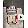 elektronik organizer, rejse universal kabel organizer taske, vandtæt elektronisk tilbehør opbevaring etui, oplader, telefon, usb, sd kort, harddiske, power bank, ledninger 9,45*7,09*3,94 tommer
