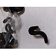 Gancho de conector de cabide de 10 peças, cabides de revestimento de veludo antiderrapante, ganchos extensores de cabide reunindo economia de espaço ganchos de cabides de roupas resistentes para organizador de armário