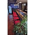 2 stuks stretch barkrukhoes bordeauxrood barkruk stoelhoes vierkante draaibare barkruk schelp stoelhoes voor eetkamer café stoelhoes beschermers antislip