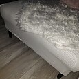 Capa otomana elástica capa otomana quadrada capa protetora para móveis dobrável para armazenamento banquinho protetor para móveis capa macia com fundo elástico