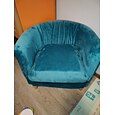 Fundas de terciopelo para sillón club, funda de sillón elástica suave de color burdeos y rojo para sala de estar y dormitorio, protector de sillón lavable y extraíble, protector de muebles para