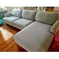 stretch waterafstotend bank zitkussen hoes bordeaux jacquard hoes elastische bank fauteuil tweezitsbank 4 of 3 zits grijs effen effen zacht duurzaam wasbaar