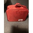elektronik organizer, rejse universal kabel organizer taske, vandtæt elektronisk tilbehør opbevaring etui, oplader, telefon, usb, sd kort, harddiske, power bank, ledninger 9,45*7,09*3,94 tommer