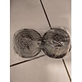 4 x Anti-Vibrations-Füße, Gummimatte, Slipstop, leiser Universal-Waschmaschinen-Kühlschrank-Stützdämpfer
