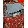 1 Stück große Aufbewahrungstasche, Organizer für Kleidung unter dem Bett mit verstärktem Griff, Aufbewahrungsbehälter für Bettzeug, Bettdecken, Kleidung, Schrank, klares Fenster, robuste Reißverschlüsse