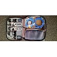 organisateur électronique, sac organisateur de câble universel de voyage, étuis de rangement étanches pour accessoires électroniques, chargeur, téléphone, USB, carte SD, disques durs, banque d'alimentation, cordons 9,45 * 7,09 * 3,94 pouces