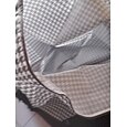 1pc opbergtas voor kleding, opvouwbare stoffen opbergtas met pied-de-poule-patroon, waterdichte, vochtbestendige katoenen quilt-opbergtas met grote capaciteit, huisorganisatie en opslag