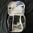 elektronik organizer, rejse universal kabel organizer taske, vandtæt elektronisk tilbehør opbevaring etui, oplader, telefon, usb, sd kort, harddiske, power bank, ledninger 9,45*7,09*3,94 tommer