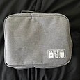 elektronik organizer, rejse universal kabel organizer taske, vandtæt elektronisk tilbehør opbevaring etui, oplader, telefon, usb, sd kort, harddiske, power bank, ledninger 9,45*7,09*3,94 tommer