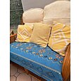 غطاء أريكة بطراز بوهو غطاء أريكة مقعد يغطي الأريكة المقطعية ، واقي أثاث وأغطية أريكة مضادة للانزلاق للكلاب والقطط والأطفال (تباع بالقطعة / ليس كل مجموعة)