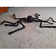 Halloween decoratie spin, buiten Halloween spin decoraties, zwarte zachte harige enge spin realistische grote spin rekwisieten voor thuis, tuin, feest griezelig halloween decor