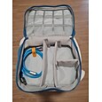 elektronik organizer, rejse universal kabel organizer taske, vandtæt elektronisk tilbehør opbevaring etui, oplader, telefon, usb, sd kort, harddiske, power bank, ledninger 9,45*7,09*3,94 tommer
