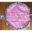 Bolsa mágica para cosméticos, bolsa de cosméticos con cordón para mujer, bolsa de viaje para guardar maquillaje, organizador, bolsa de maquillaje para mujer, estuche de belleza portátil e impermeable