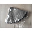 Borsa porta-cappelli da viaggio, custodia rotonda pieghevole per cappelli a tesa larga e vestiti, cappelliera portatile con coperchio con cerniera