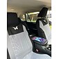 5 posti coprisedili per auto set completo coprisedili per auto completamente circondati interni auto lavabili traspiranti comodi coprisedili per auto ricamati con motivo a farfalla