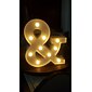 luci led lettere firmano 26 lettere alfabeto illuminano lettere firmano per luce notturna festa di compleanno matrimonio alimentato a batteria lampada natalizia decorazione bar casa