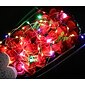 elegante LED-Lichterkette mit Weinflaschenkorken für Hochzeitsempfangsparty, 4 Stück, 1 Stück 2 m, 20 LEDs, galvanisierte Lichterkette mit Sternendraht für Flaschen, DIY-Tischdekoration,