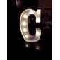 luci led lettere firmano 26 lettere alfabeto illuminano lettere firmano per luce notturna festa di compleanno matrimonio alimentato a batteria lampada natalizia decorazione bar casa