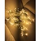 elegantă nuntă recepție petrecere în aer liber șir decorare cortină de țurțuri led zână șir de lumină 3x3m 300 led-uri pentru nuntă cortina fereastră acasă petrecere brad de Crăciun curte terasă