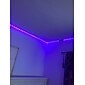 bandes lumineuses à LED (2x5m) 10m 32.8ft 2835 rgb 600leds bandes de 8mm éclairage changeant de couleur flexible avec télécommande IR 44 touches idéale pour la cuisine à la maison noël tv