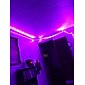 led stripverlichting (2x5m) 10m 32.8ft 2835 rgb 600leds 8mm strips verlichting flexibele kleurwissel met 44 toetsen ir afstandsbediening ideaal voor thuis keuken kerst tv achterlichten dc 12v