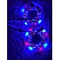 led stripverlichting (2x5m) 10m 32.8ft 2835 rgb 600leds 8mm strips verlichting flexibele kleurwissel met 44 toetsen ir afstandsbediening ideaal voor thuis keuken kerst tv achterlichten dc 12v
