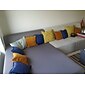 strekkovertrekksseksjon sofadeksel ensfarget vaskbar møbelbeskytter for barn, kjæledyr passer til lenestol / loveseat / 3-seters / 4-seters / l-sovesofa