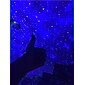 Projecteur de galaxie LED veilleuse onde océanique projection étoilée avec haut-parleur Bluetooth télécommande 10 couleurs 21 modes d'éclairage niveaux de luminosité ajustables pour un cadeau de la