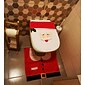 kerst toiletbrilhoes decoraties kerstman sneeuwpop hertengeest toiletbrilhoes tapijt badkamerset met papieren handdoekhoes voor kerstcadeau premium jaar huisdecoraties