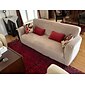 Funda de sofá elástica de terciopelo elástico, para sofá seccional, sillón, sofá de dos plazas, burdeos, rojo, 4 o 3 plazas, en forma de L, color liso, suave y duradera