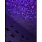 Projecteur de galaxie LED veilleuse onde océanique projection étoilée avec haut-parleur Bluetooth télécommande 10 couleurs 21 modes d'éclairage niveaux de luminosité ajustables pour un cadeau de la