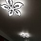 65/80/90/100 cm ściemniana lampa sufitowa led światła do montażu podtynkowego metal artystyczny styl kwiatowy styl malowane wykończenia nowoczesny 110-120v 220-240v / ce certyfikat kwiatowy wzór
