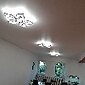 65/80/90/100 cm ściemniana lampa sufitowa led światła do montażu podtynkowego metal artystyczny styl kwiatowy styl malowane wykończenia nowoczesny 110-120v 220-240v / ce certyfikat kwiatowy wzór