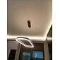 80/100cm cirkel design hanglamp led noordse stijl aluminiumlegering geverfde afwerkingen moderne mode voor eetkamer keuken woonkamer 110-240v 78w alleen dimbaar met afstandsbediening